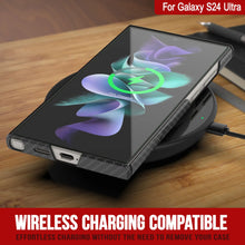 Cargar imagen en el visor de la galería, Galaxy S24 Ultra Case, Punkcase Carbon -Walkield, Heavy Duty y Ultra Fin Cover [a prueba de choques] [Non Slip] [negro]
