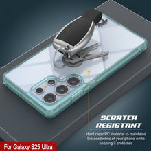 Cargar imagen en el visor de la galería, Funda para Galaxy S25 Ultra [Serie de acrílico transparente] [Antideslizante] Para Galaxy S25 Ultra [Verde azulado]
