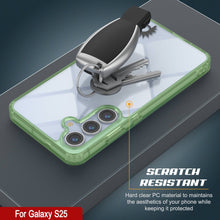 Load image into Gallery viewer, Funda para Galaxy S25 [Serie de acrílico transparente] [Antideslizante] Para Galaxy S25 [Verde]
