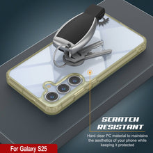 Load image into Gallery viewer, Funda para Galaxy S25 [Serie de acrílico transparente] [Antideslizante] Para Galaxy S25 [Amarillo]
