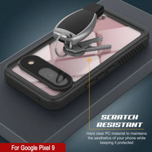 Cargar imagen en el visor de la galería, Caso impermeable de Google Pixel 9, cubierta de armadura punkcase [serie extrema] con protector de pantalla incorporado [rojo]
