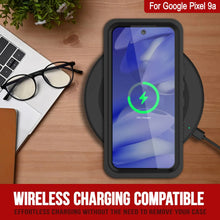 Cargar imagen en el visor de la galería, Caso impermeable de Google Pixel 9a, cubierta de armadura punkcase [serie extrema] con protector de pantalla incorporado [negro]
