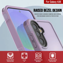 Cargar imagen en el visor de la galería, Punkcase Galaxy A36 Case, [Serie Spartan 2.0] Carrera de servicio pesado resistente [magenta]
