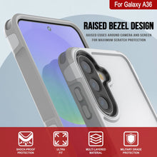 Cargar imagen en el visor de la galería, Punkcase Galaxy A36 Case, [Serie Spartan 2.0] Carrera de servicio pesado resistente [blanco]

