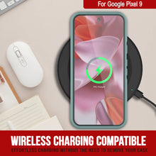 Cargar imagen en el visor de la galería, Punkcase Google Pixel 9 Caso, [Serie Spartan 2.0] Cubierta de servicio pesado resistente con protector de pantalla incorporado [verde azulado]

