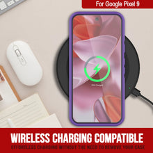 Cargar imagen en el visor de la galería, Punkcase Google Pixel 9 Case, [Serie Spartan 2.0] Cubierta de servicio pesado resistente con protector de pantalla incorporado [Purple]
