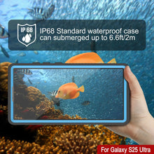 Cargar imagen en el visor de la galería, Galaxy S25 Ultra Water Water Water Punkcase Studstar Light Azul Fin 6.6 pies IP68 Clock -improvisado

