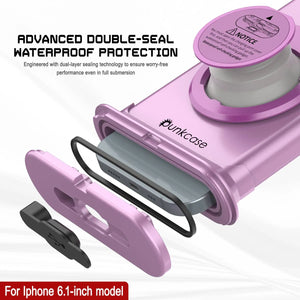 Punkcase Universal 2.0 Teléfono impermeable para 6.1–6.3 "[rosa]
