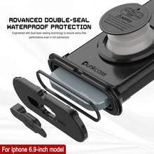 Load image into Gallery viewer, Punkcase Universal 2.0 Teléfono impermeable para 6.7–6.9 &quot;[negro]
