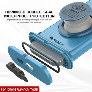 Punkcase Universal 2.0 Teléfono impermeable para 6.7–6.9 "[azul]