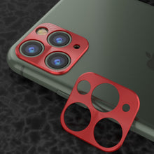 Cargar imagen en el visor de la galería, Punkcase iPhone 11 Pro Max Camera Protector Ring [Red] (Color in image: Blue)
