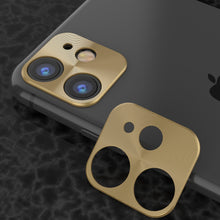 Cargar imagen en el visor de la galería, Punkcase iPhone 11 Camera Protector Ring [Gold] (Color in image: Blue)
