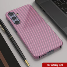 Cargar imagen en el visor de la galería, Case Galaxy S24, Punkcase Carbonalfield, Servicio pesado y cubierta ultra delgada [a prueba de choques] [no slip] [rosa]
