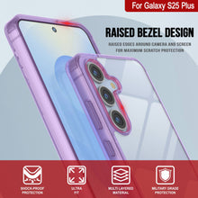 Cargar imagen en el visor de la galería, Funda para Galaxy S25 Plus [Serie de acrílico transparente] [Antideslizante] Para Galaxy S25 Plus [Morado]
