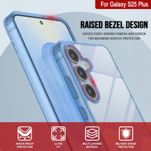 Cargar imagen en el visor de la galería, Funda para Galaxy S25 Plus [Serie de acrílico transparente] [Antideslizante] Para Galaxy S25 Plus [Azul]
