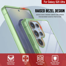 Cargar imagen en el visor de la galería, Funda para Galaxy S25 Ultra [Serie de acrílico transparente] [Antideslizante] Para Galaxy S25 Ultra [Verde]
