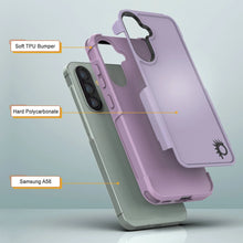 Cargar imagen en el visor de la galería, Punkcase Galaxy A56 Case, [Serie Spartan 2.0] Carrera de servicio pesado resistente [magenta]
