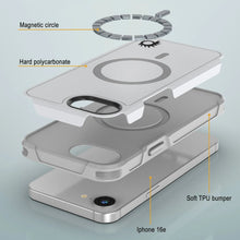 Load image into Gallery viewer, Punkcase iPhone 16E Case, [Serie Spartan 2.0] Carrera de servicio pesado resistente con protector de pantalla incorporado [blanco]
