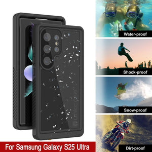 Galaxy S25 Ultra Water Water Water Punkcase Studstar Black Thin 6.6 pies IP68 IP68 Choque/prueba de nieve