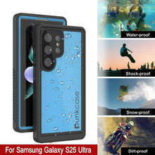 Cargar imagen en el visor de la galería, Galaxy S25 Ultra Water Water Water Punkcase Studstar Light Azul Fin 6.6 pies IP68 Clock -improvisado
