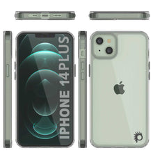 Cargar imagen en el visor de la galería, iPhone 14 Plus Case Punkcase® LUCID 2.0 Clear Series Series w/ PUNK SHIELD Screen Protector | Ultra Fit (Color in image: crystal pink)
