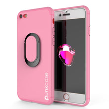 Cargar imagen en el visor de la galería, iPhone SE (4.7&quot;) Case, Punkcase Magnetix Protective TPU Cover W/ Kickstand, Tempered Glass Screen Protector [pink] (Color in image: pink)
