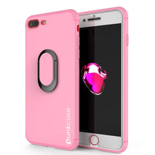 Cargar imagen en el visor de la galería, iPhone 8 PLUS Case, Punkcase Magnetix Protective TPU Cover W/ Kickstand, Tempered Glass Screen Protector [Pink] (Color in image: pink)
