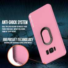 Load image into Gallery viewer, Galaxy S8 Case, Punkcase Magnetix Protective TPU Cover W/ Kickstand, Screen Protector [Pink] 
