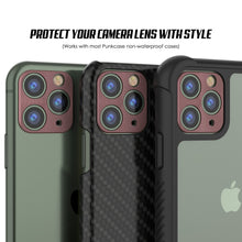 Cargar imagen en el visor de la galería, Punkcase iPhone 11 Pro Camera Protector Ring [Rose-Gold] (Color in image: Silver)
