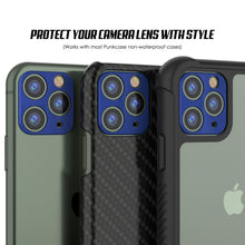 Cargar imagen en el visor de la galería, Punkcase iPhone 11 Pro Camera Protector Ring [Blue] (Color in image: Gold)
