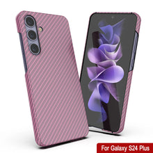 Load image into Gallery viewer, Case de Galaxy S24 Plus, Punkcase Carbon -Shield, Heavy Duty y Ultra Fin Cover [Propapop -intensidad] [Non Slip] [Pink]
