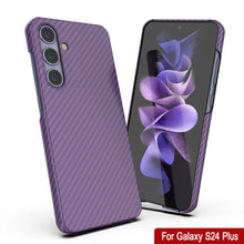 Load image into Gallery viewer, Case de Galaxy S24 Plus, Punkcase Carbon -Wield, Servicio pesado y cubierta ultra delgada [a prueba de choques] [no slip] [púrpura]
