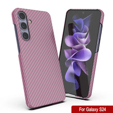 Cargar imagen en el visor de la galería, Case Galaxy S24, Punkcase Carbonalfield, Servicio pesado y cubierta ultra delgada [a prueba de choques] [no slip] [rosa]
