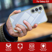 Load image into Gallery viewer, Funda para Galaxy S25 [Serie de acrílico transparente] [Antideslizante] Para Galaxy S25 [Amarillo]
