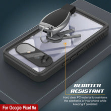 Cargar imagen en el visor de la galería, Caso impermeable de Google Pixel 9a, cubierta de armadura punkcase [serie extrema] con protector de pantalla incorporado [blanco]
