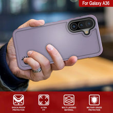 Cargar imagen en el visor de la galería, Punkcase Galaxy A36 Case, [Serie Spartan 2.0] Carrera de servicio pesado resistente [magenta]
