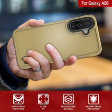 Cargar imagen en el visor de la galería, Punkcase Galaxy A56 Case, [Serie Spartan 2.0] Carrera de servicio pesado resistente [amarillo]
