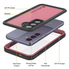Cargar imagen en el visor de la galería, Galaxy S25+ Plus impermeable estuche Punkcase Studstar Pink delgada de 6.7 pies IP68 IP68 Prueba de choque/nieve
