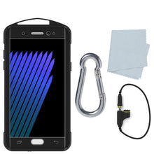 Cargar imagen en el visor de la galería, Funda impermeable Galaxy Note FE, serie WEBSTER de Punkcase, Verde Claro | Cubierta resistente de armadura de alta resistencia.
