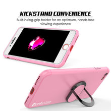 Cargar imagen en el visor de la galería, iPhone SE (4.7&quot;) Case, Punkcase Magnetix Protective TPU Cover W/ Kickstand, Tempered Glass Screen Protector [pink] (Color in image: blue)
