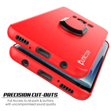 Load image into Gallery viewer, Galaxy S8 Case, Punkcase Magnetix Protective TPU Cover W/ Kickstand, Screen Protector [Red] 
