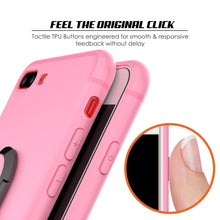 Cargar imagen en el visor de la galería, iPhone 8 PLUS Case, Punkcase Magnetix Protective TPU Cover W/ Kickstand, Tempered Glass Screen Protector [Pink] 
