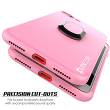 Cargar imagen en el visor de la galería, iPhone 8 PLUS Case, Punkcase Magnetix Protective TPU Cover W/ Kickstand, Tempered Glass Screen Protector [Pink] 
