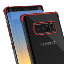 Cargar imagen en el visor de la galería, Note 8 Case, Punkcase [BLAZE SERIES] Protective Cover W/ PunkShield Screen Protector [Shockproof] [Slim Fit] for Samsung Galaxy Note 8 [Red] (Color in image: Rose gold)
