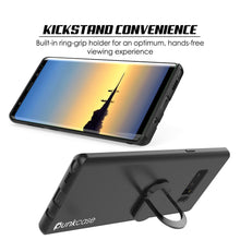 Cargar imagen en el visor de la galería, Galaxy Note 8 Case, Punkcase Magnetix Protective TPU Cover W/ Kickstand, Screen Protector [Black] (Color in image: blue)
