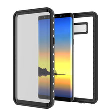 Load image into Gallery viewer, Galaxy Note 8 Waterproof Case, PunkСase StudStar White Thin 6.6ft Underwater IP68 Shock/Snow Proof (Color in image: clear)
