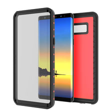 Cargar imagen en el visor de la galería, Galaxy Note 8 Waterproof Case PunkCase StudStar Pink Thin 6.6ft Underwater IP68 Shock/Snow Proof (Color in image: clear)
