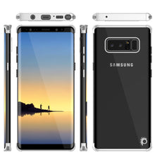 Cargar imagen en el visor de la galería, Note 8 Case, Punkcase [BLAZE SERIES] Protective Cover W/ PunkShield Screen Protector [Shockproof] [Slim Fit] for Samsung Galaxy Note 8 [Silver] (Color in image: Gold)
