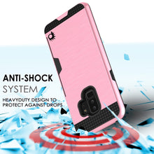 Cargar imagen en el visor de la galería, Galaxy S9 Plus Case, PUNKcase [SLOT Series] [Slim Fit] Dual-Layer Armor Cover w/Integrated Anti-Shock System [Pink] (Color in image: Gold)
