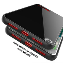 Load image into Gallery viewer, iPhone 8 PLUS Case, Punkcase GlassShield Ultra Thin Protective 9H Full Body Tempered Glass Cover W/ Drop Protection &amp; Non Slip Grip for Apple iPhone 7 PLUS / Apple iPhone 8 PLUS (Black) 
